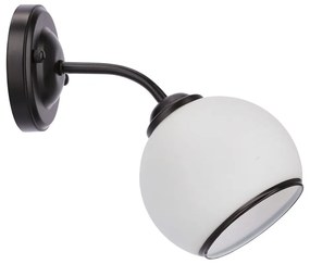 Čierno-biele nástenné svietidlo Marinen – Candellux Lighting