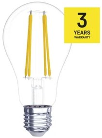 EMOS LED žiarovka Filament E27, A60, 5,9 W, teplá biela