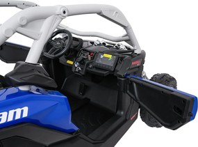 Ramiz Elektrická bugina Maverick Turbo RR pre deti modro-sivá + kolesá