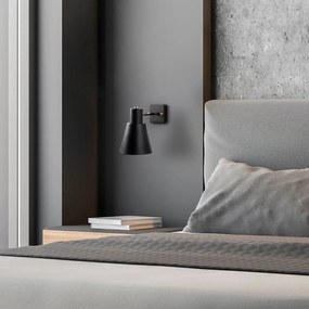 Nástenné svietidlo v čiernej a zlatej farbe ø 14 cm Funnel – Opviq lights