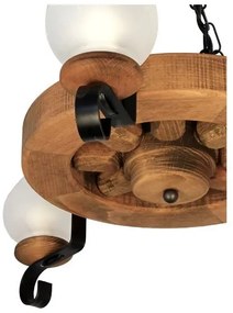 Brilagi - Luster na reťazi ROATA 3xE14/40W/230V buk