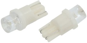 Compass Žárovka 1LED 12V T10 bílá 2ks 33709