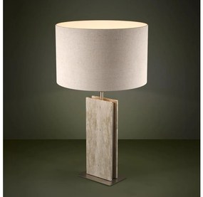 Eglo 390408 - Stolná lampa BELESAR 1xE27/40W/230V béžová