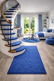 Vopi Nášľapy na schody Eton modrý obdĺžnik, samolepiaci - 24x65 obdĺžnik (rozmer vrátane ohybu)