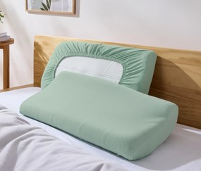 Džersejové poťahy na šijový vankúšik, 2 ks, zelené