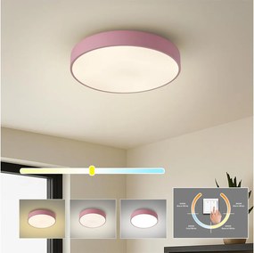 Brilagi - LED stropné svietidlo POOL LED/36W/230V 3000/4000/6000K 30 cm ružové