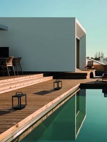 Vonkajšie solárne svietidlo Bali 36 tmavo sivé