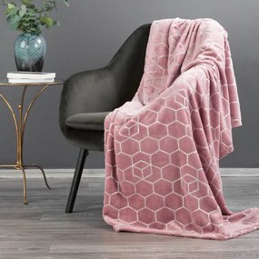 Deka MALIBU ružová / strieborná