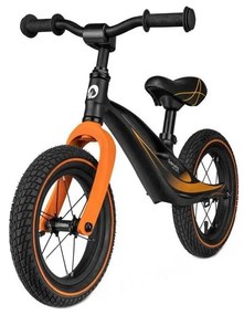 Lionelo - Odrážadlo BART AIR čierna/oranžová