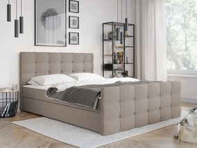 Kontinentálna posteľ Vivien 2, Rozmer postele: 140x200, Dostupné poťahy: Rico 03