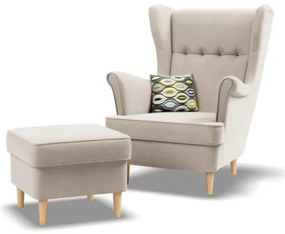 Kreslo VELO béžové