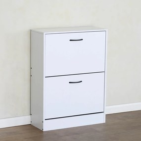 Botník BOTNIX, 2 poschodia, biela