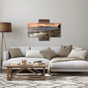 Obraz - More a hory (90x60 cm)