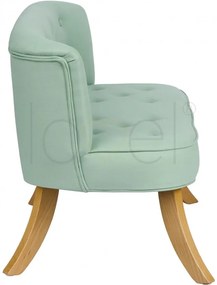 lovel.sk Detská dizajnová pohovka Linen - mint