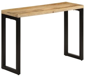 Konzolový stolík 110x35x76 cm masívne hrubé mangovníkové drevo 353909