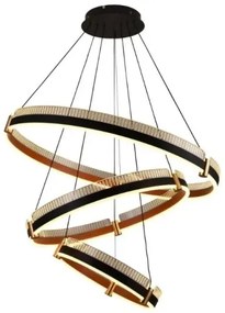 LED Stmievateľný luster na lanku LED/240W/230V 3000-6500K + diaľkové ovládanie