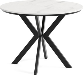 Okrúhly rozkladací jedálensky stôl DEVO PLUS Veľkosť: 90 - 128 cm