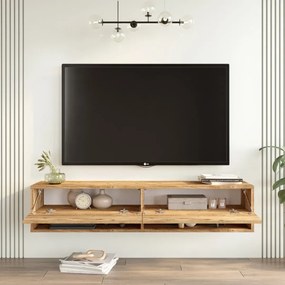 Závesný TV stolík Houseland Felicia borovica Atlantic