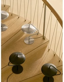 Nordlux - LED stolná lampa ARTIST LED/15W/230V nerezová