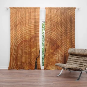 Sablio Záves Drevo 2: 2 ks 140x250 cm