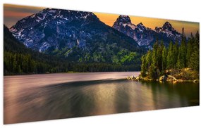 Obraz - Národný park Grand Teton (120x50 cm)