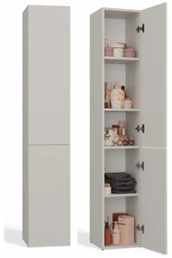 Úzka kúpeľňová skrinka 31 cm ATSO - kašmír