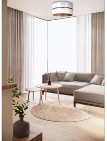 Duolla - Stropné svietidlo DUO 1xE27/15W/230V pr. 40 cm biela/zlatá