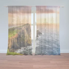 Sablio Záclony Skalnaté Pobrežie: 2ks 150x250cm