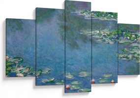 Obraz - Claude Monet, Water Lilies, reprodukcia (150x105 cm)