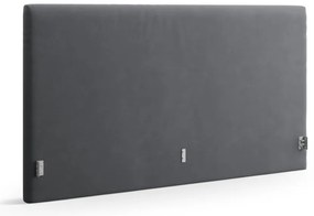 Sivé čalúnené čelo postele 150,5x100 cm Remo – Micadoni