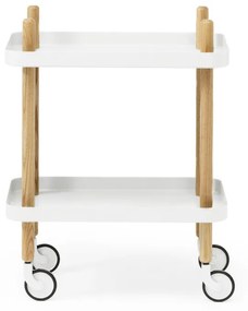 Normann Copenhagen Servírovací stolík Block Table, white