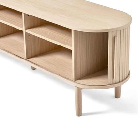 Dizajnový TV stolík Palomino 180 cm biely dub