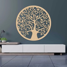 SENTOP | Luxusný drevený Strom života s vtáčikmi – Prémiová 3D dekorácia | SENTOP HDF0382