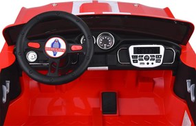 JOKOMISIADA Detské autíčko na batériu SHELBY GT 350 Classic pre dvoch PA0336 červené