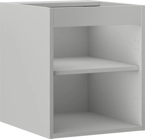 Mexen Box-A, závesná skrinka 40 cm, sivá matná, 91AX1-0400-470-1-62
