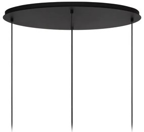 Lucide 45405/04/30 - Luster na lanku ELOISE 4xE27/40W/230V čierna