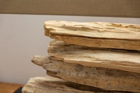 Stolná lampa z naplaveného dreva Riverine natural