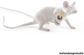 SELETTI Mouse Lamp Lying down