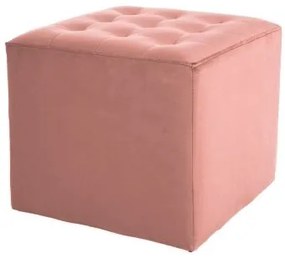Taburet Lori Velvet, ružová