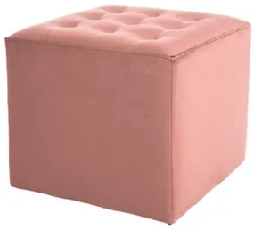 Taburet Lori Velvet, ružová