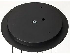 Jupiter 2018 - Luster na lanku ALAS 7xGU10/10W/230V zlatá/čierna