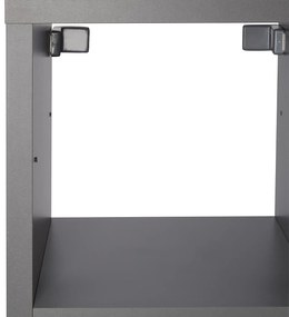 Regál Mixxit 6 B&Q 74 cm grafit