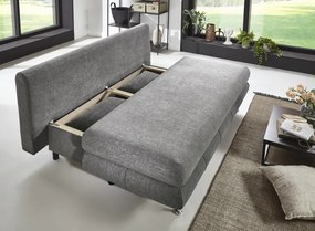 Rozkladacia pohovka Benfeld, šedá látka