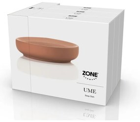 Oranžová porcelánová nádobka na mydlo Ume – Zone