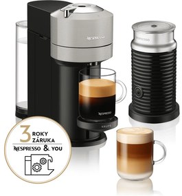 Kapsulový kávovar Krups Nespresso Vertuo Next Light Grey XN911B10