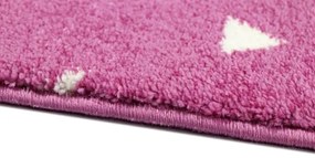 Koberce Breno Kusový koberec PASTEL KIDS 52/RVR, ružová,160 x 230 cm