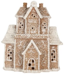 Perníková LED chalúpka Gingerbread Cott - 18*9*20 cm