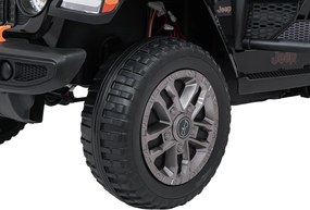 Ramiz Jeep Wrangler Rubicon LIFT elektrické autíčko pre deti čierne