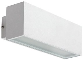 Rabalux 77076 - LED Vonkajšie nástenné svietidlo MATARO LED/10W/230V IP54 biela RL77076