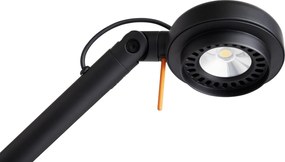 Lampa na pracovný stôl Fifty-Fifty L čierna